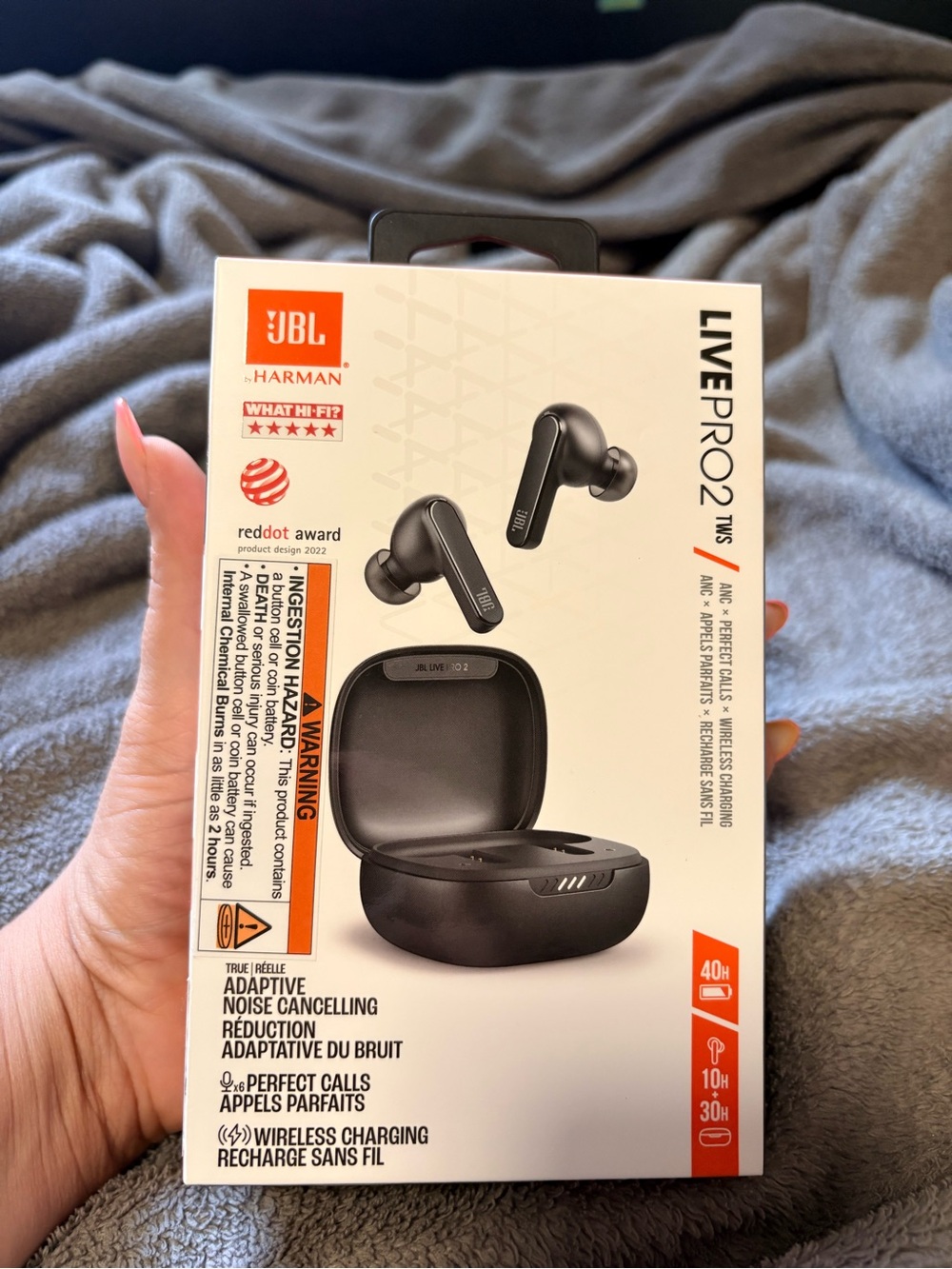 JBL Live Pro 2 TWS Earbuds — Black